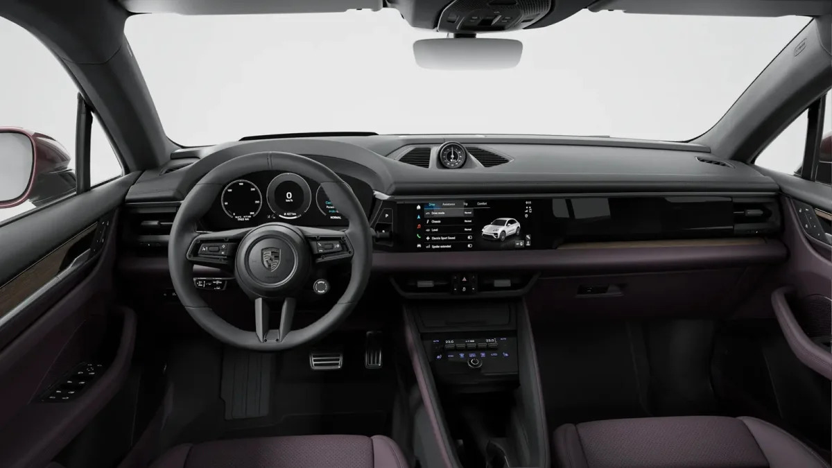 Porsche Macan Turbo interior